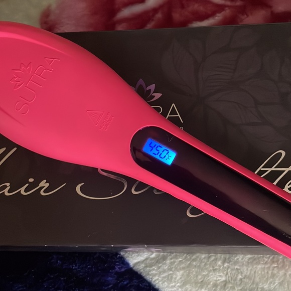 Sutra Beauty  Straightening Heat Pink Brushes Irons Ionic Technology Hair* - Picture 11 of 12